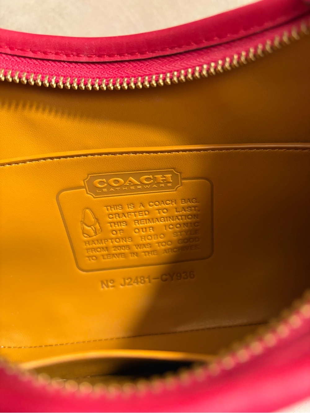 Coach Cherry Print Hampton Hobo Bag - Picture 9 of 14
